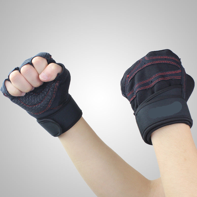 Fitness Gloves Men & Women – Breathable Non-Slip Gym Gloves