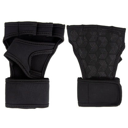 Gym Dumbbell Equipment Gloves – Non-Slip Half Finger Sports Gloves
