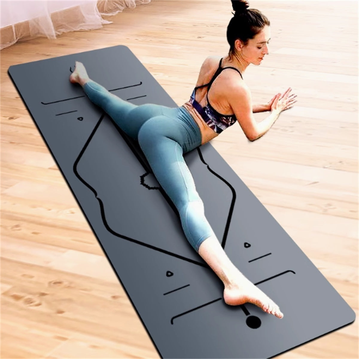 Natural Rubber Non-Slip Professional 5mm Yoga Mat